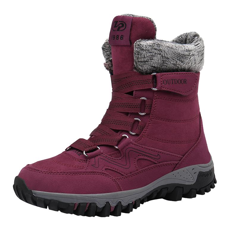 Мужские походные ботинки — водонепроницаемые замшевые походные ботинки для мужчин и женщин. Теплая и удобная легкая походная обувь с высоким верхом.