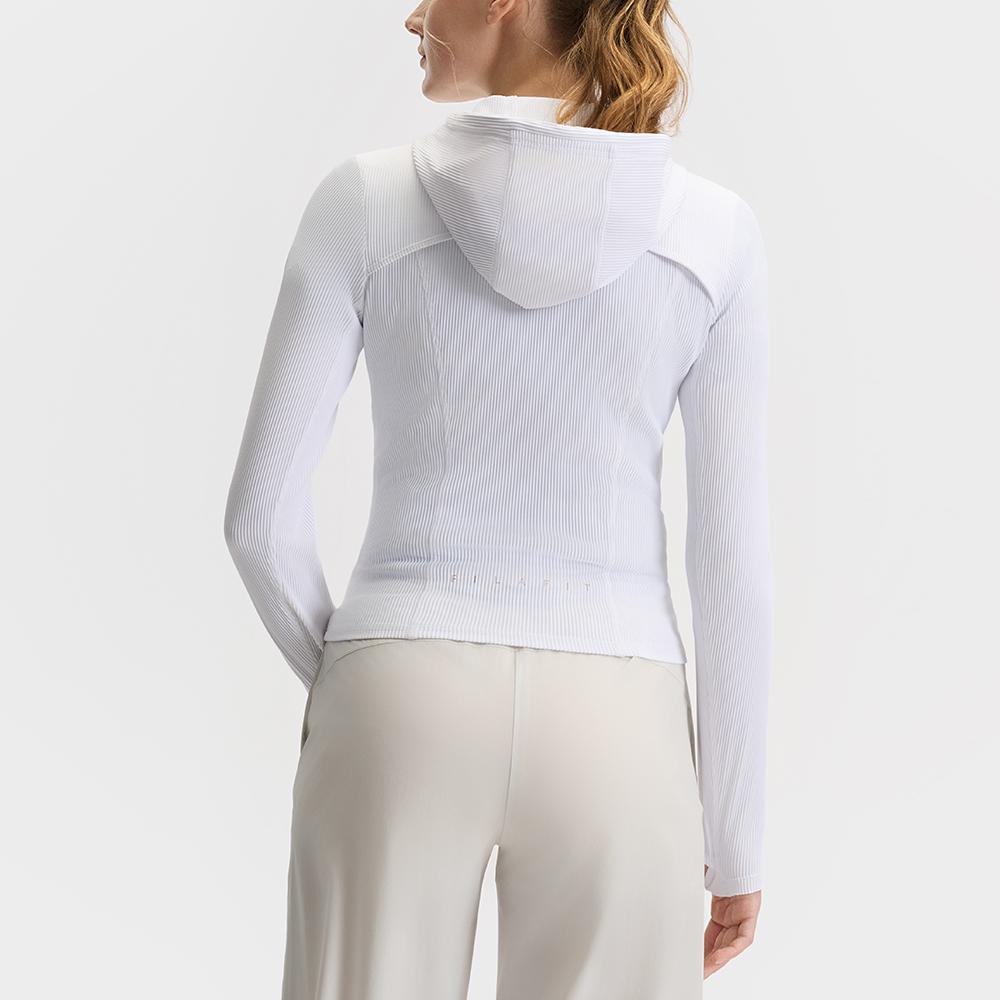 Новые куртки и пальто для фитнеса FILA, женские, нефритово-белые A11W521501F-WT