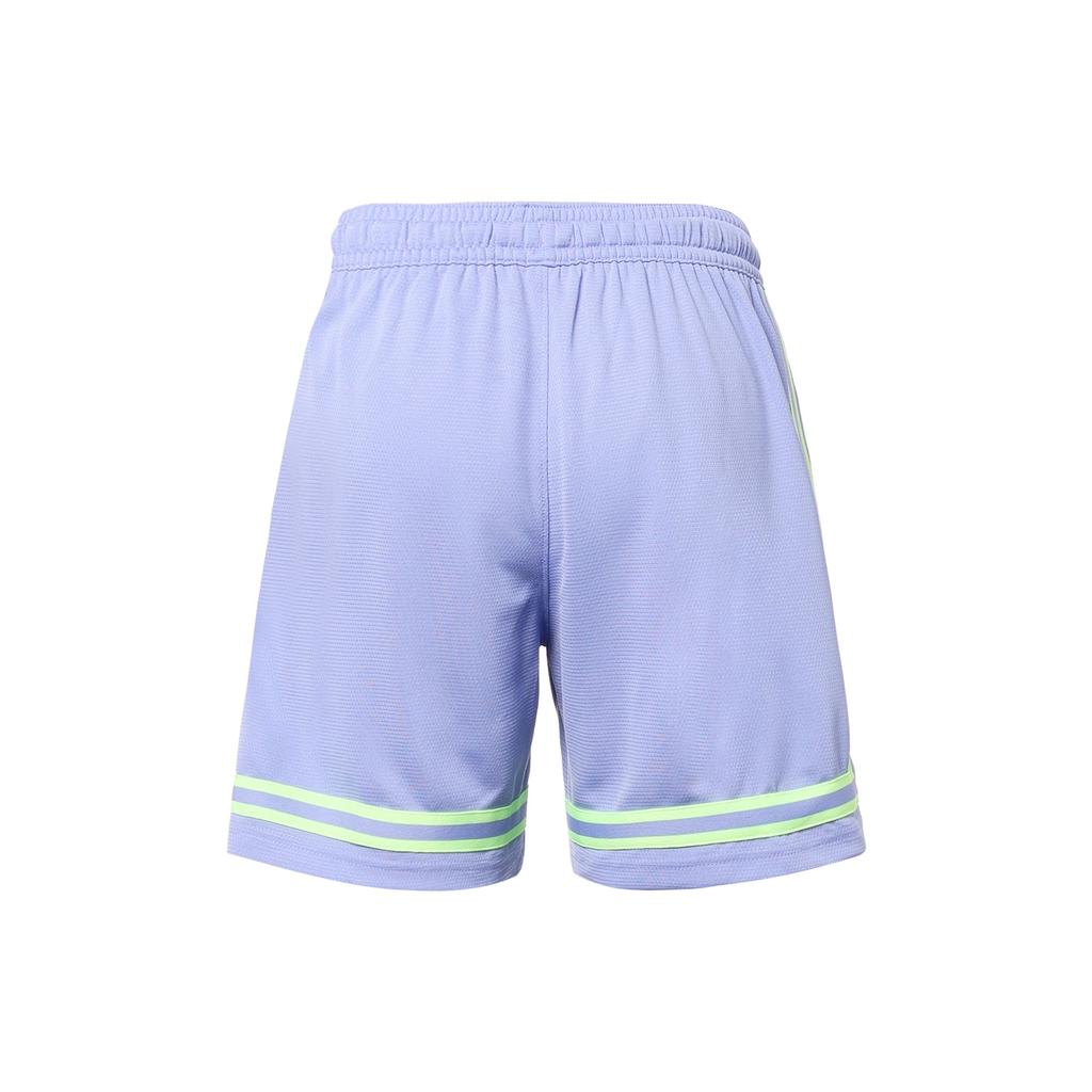 Nike Solid Color Logo Print Lace-Up Shorts Women Shorts Purple DH7326-569