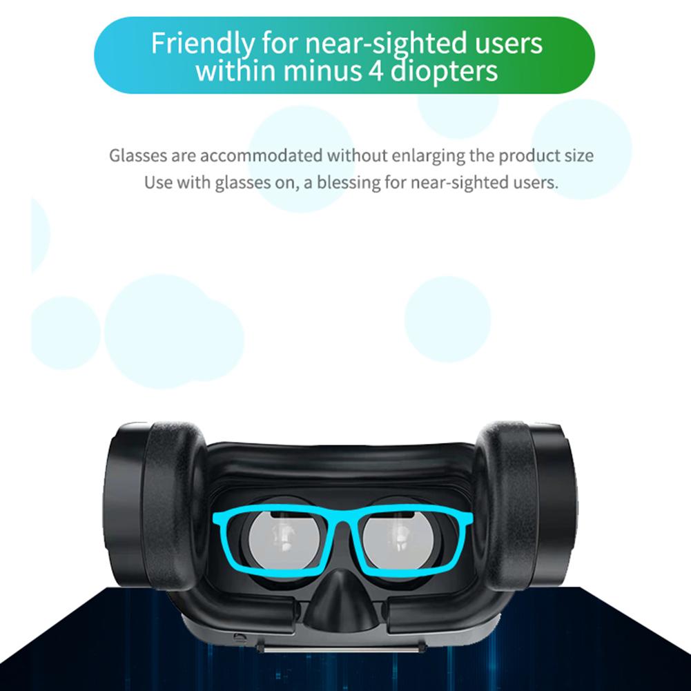 Очки виртуальной реальности VR, 3D-шлем, Bluetooth, Шлем для смартфона, Линзы с защитой от синего света