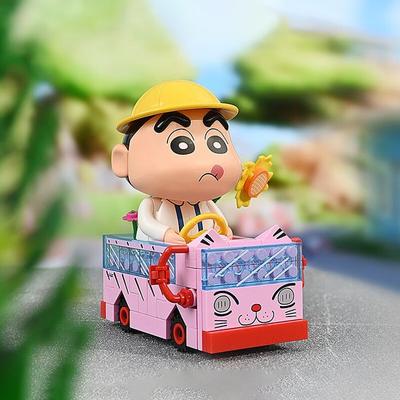 Игрушка-конструктор Crayon Shin-chan Мини-школьный автобус Crayon Shin-chan-K20620