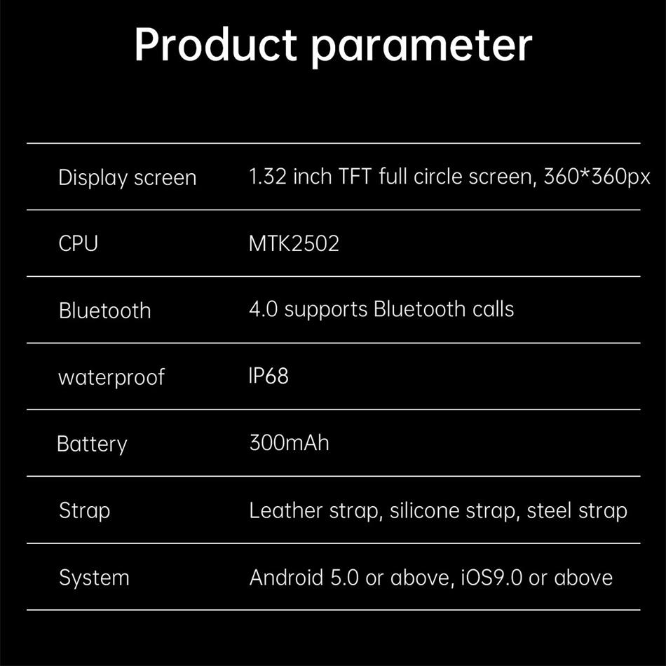 Call Smart Watch Split Screen Men IP68 Waterproof Sport Fitness Tracker Watches Weather Display Bluetooth Call Smartwatch for Android IOS