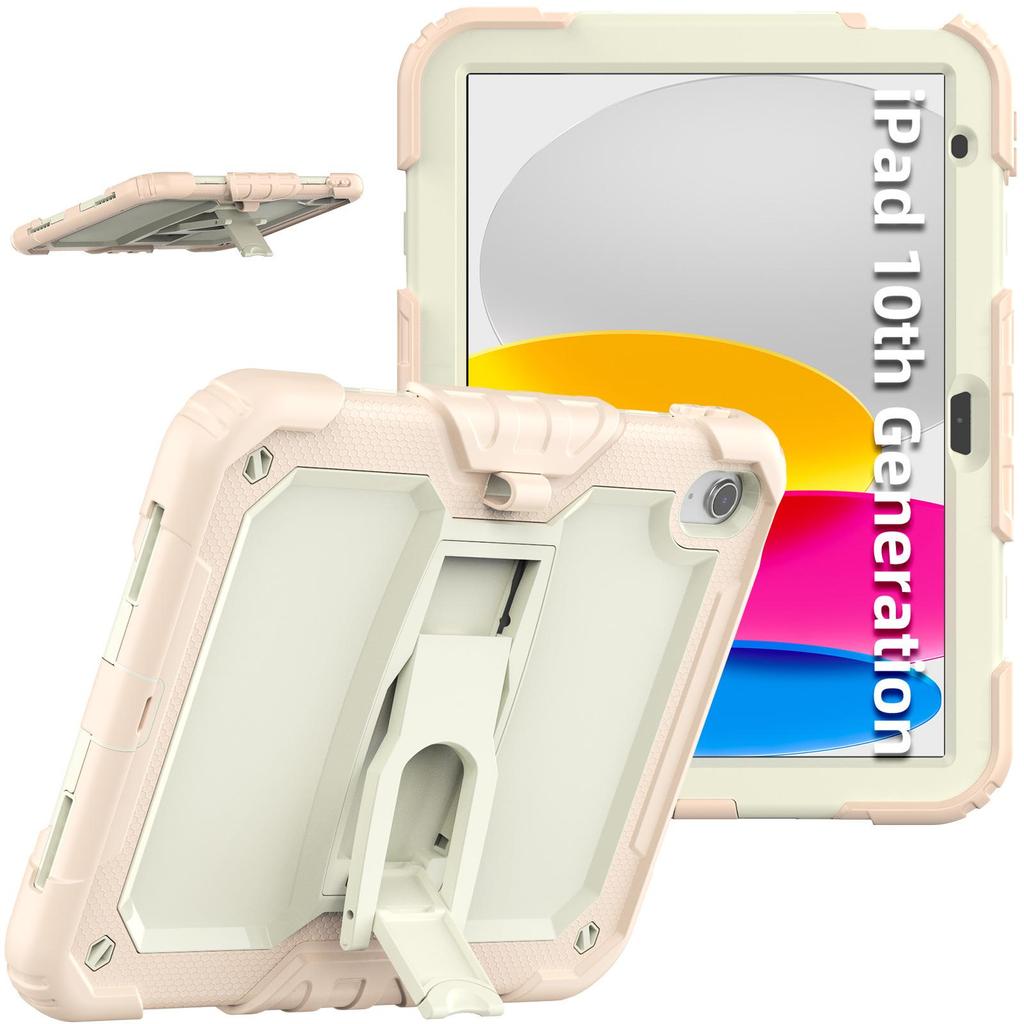 Защитный чехол для iPad 10-го поколения 10,2 дюйма с гнездом для стилуса для 2024 Pro 11/13 дюймов — защита от падений, крепление Air6
