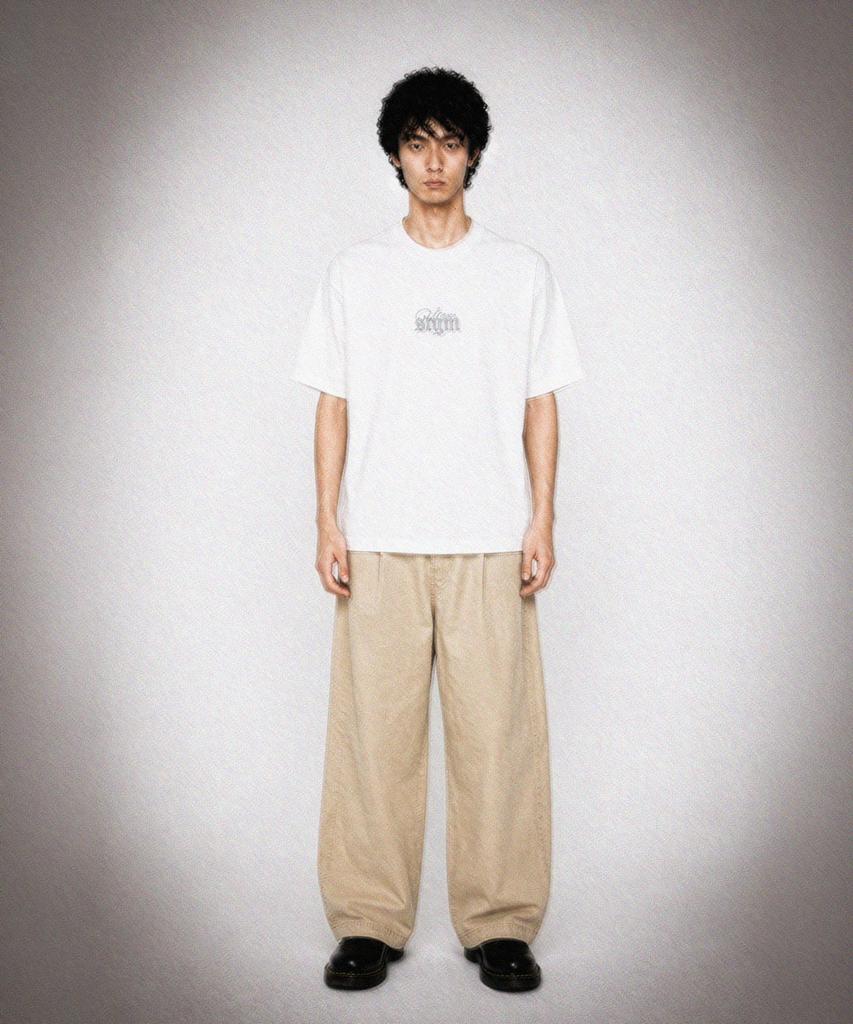 STIGMA Ml Washed T-Shirts White