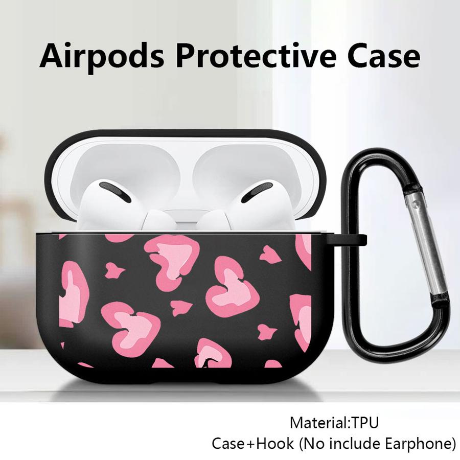 Чехол для наушников с принтом розового леопарда Чехол-кейс Для Airpods Pro2 2 Pro 3 Pro3 4 1
