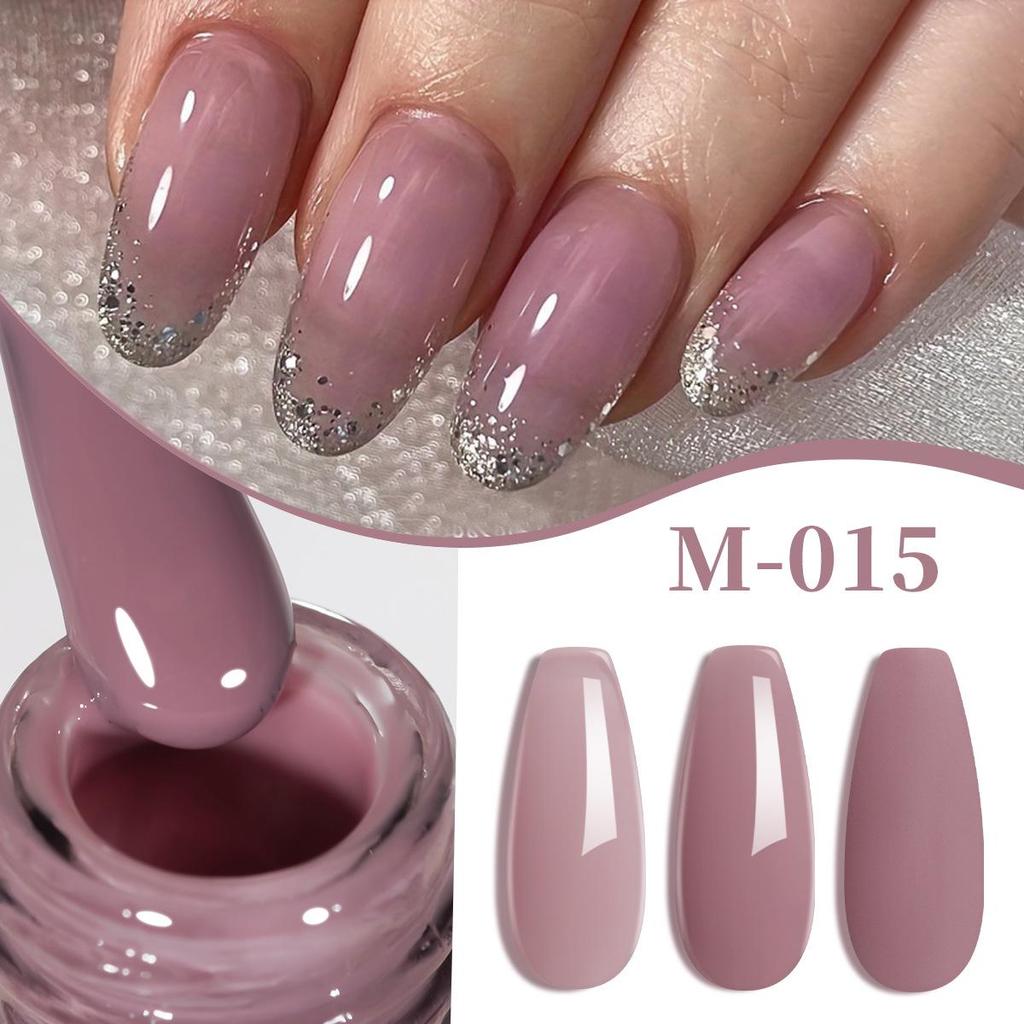 2025 Хуаньхуань Натуральный гель-лак для ногтей - Нюдовые и Нефритовые тона