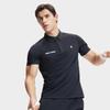 Новые мужские поло для тенниса FILA, цвет темно-бирюзовый/черный A11M423108FBK
