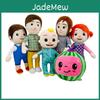 Очаровательная плюшевая игрушка Cocomelon Семья JJ Мягкие набивные куклы для образовательного развлечения
