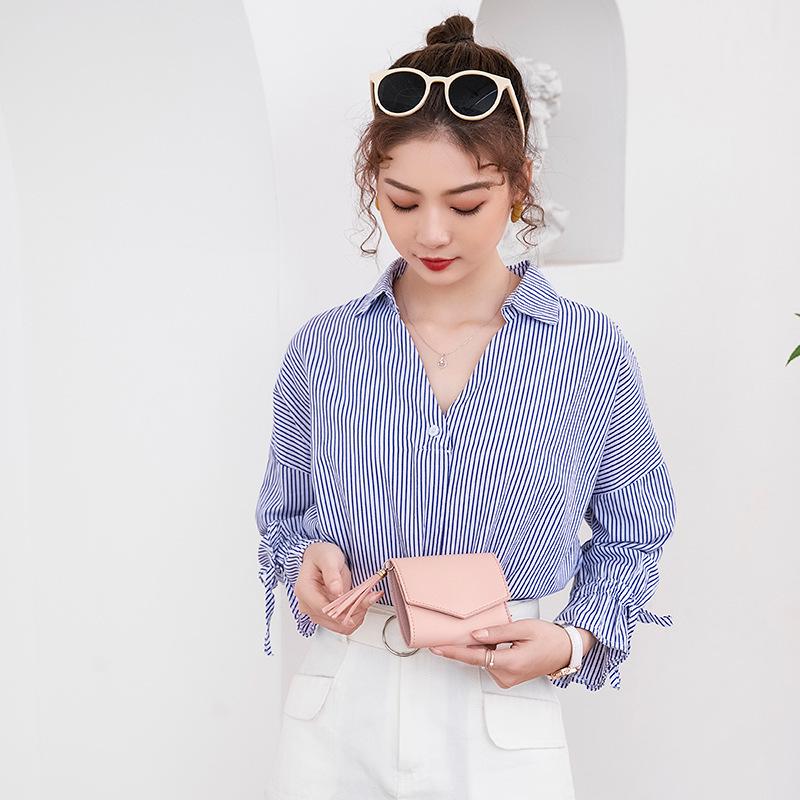 Летний женский кошелек-клатч с кисточкой в корейском стиле 2022 года с многослойным держателем для карт