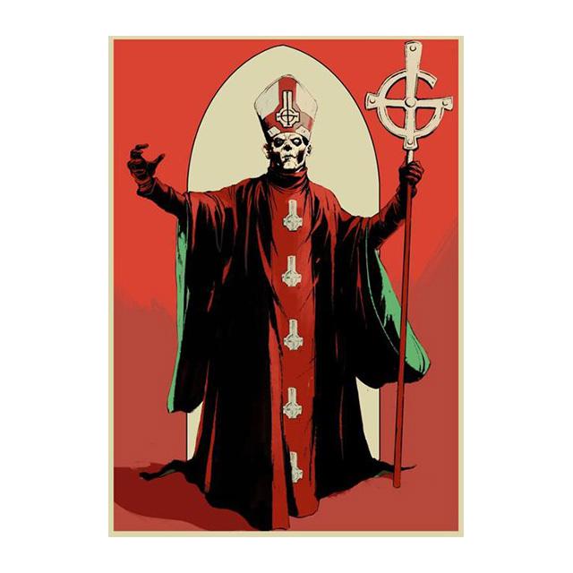 Плакаты с призраками, плакаты и принты шведских хэви-метал групп, абстрактное искусство, картина маслом в кафе-баре