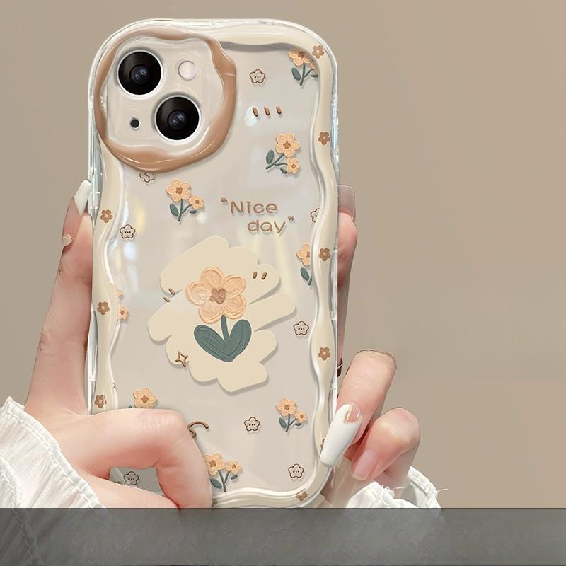 Подходит для чехла для мобильного телефона Huawei P60 Mate50 Fresh Small Yellow Chain Nova10 Прозрачный силикон Honor 90/80