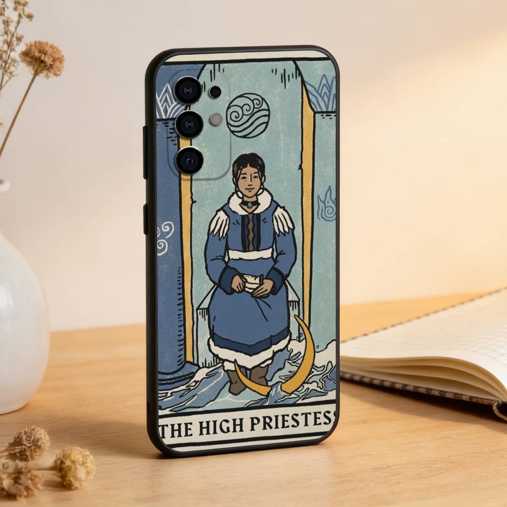Avatar Tarot Phone Case For Samsung S25,S24,S21,S22,S23,S30,Ultra,S20,Plus,Fe,Soft Silicone Black Cover