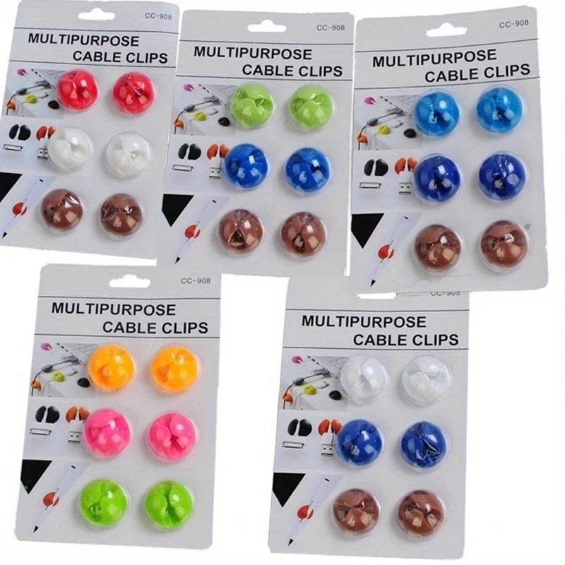 10 шт. Многоцелевой держатель-органайзер для зажимов для проводов
