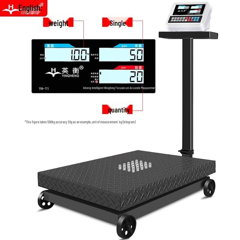Commercial Electronic Platform Scale