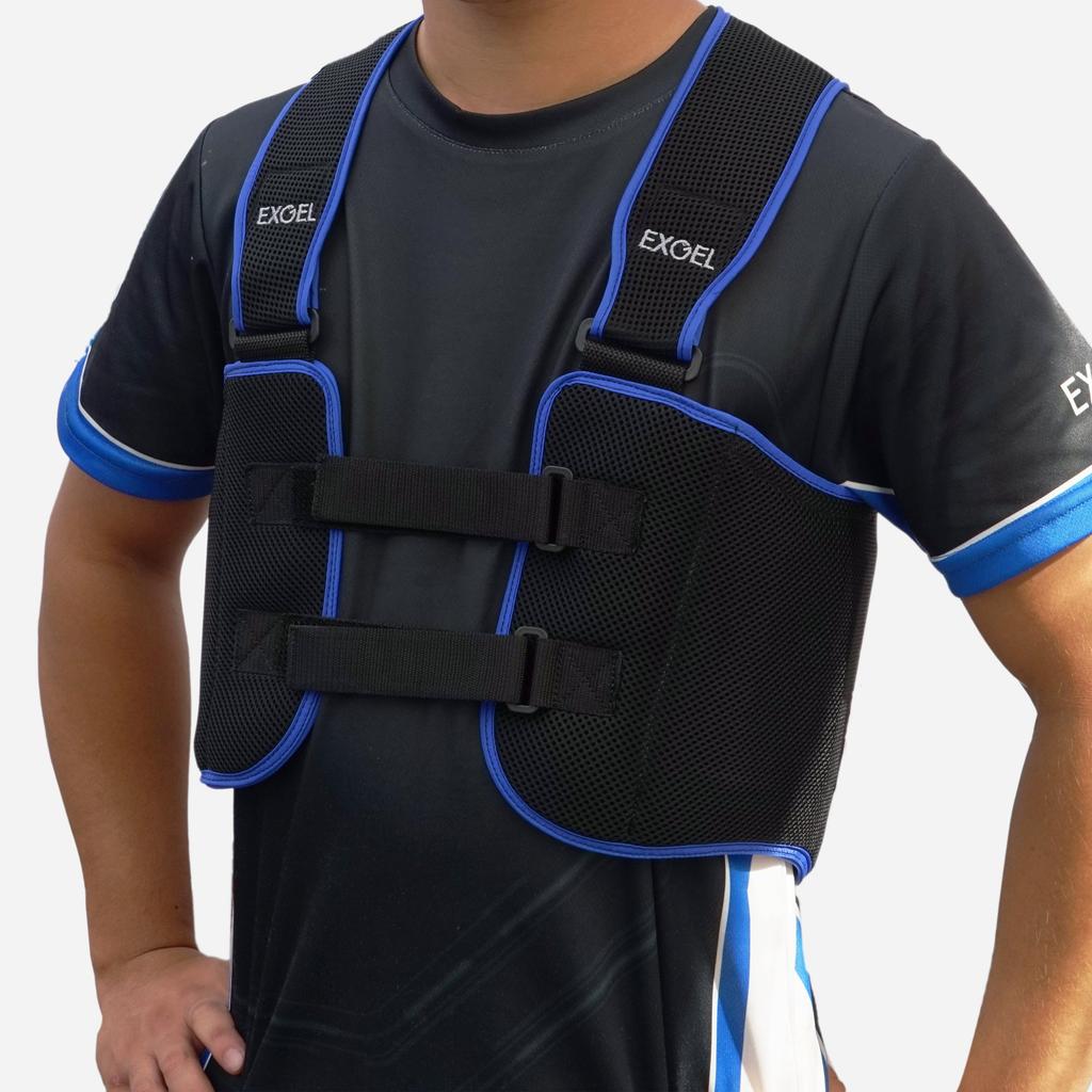 EXGEL Защитный жилет для ребер 17 л Размер AKK22L-BK