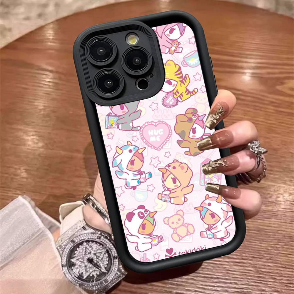 Fashion Brand T-Tokidoki Phone Case For IPhone 11 12 13 16 15 17 14 Pro Max Soft Funda Silicone Cover