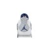 Air Jordan 4 Retro 'Midnight Navy' (Unisex) White / Midnight Navy / Light Smoke Grey / Fire Red Vintage Basketball Shoes DH6927 140