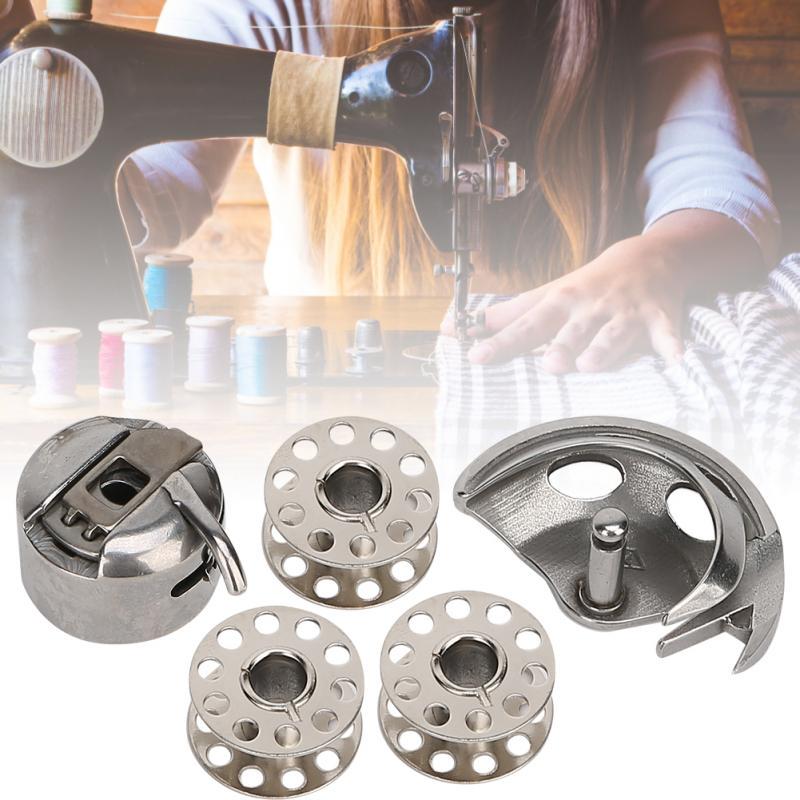 Replacement Parts Bobbins Sewing Machine Bobbin Case Hook Set Vintage Old Style Household Manual Treadle Sewing Machine Repair Accessories