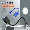 Мини USB OTG кабель высокой скорости Папа к Маме Мини-B 5Pin к USB 3.0 для Samsung Galaxy