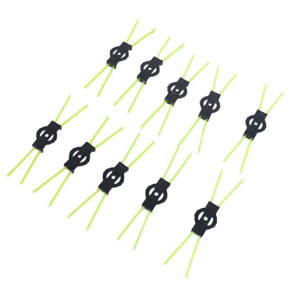 10pcs High Durability Simple Grass Rope Trimmer Line Suitable For Lawn Mowers Wear Resistant Garden And Park Maintenance
