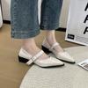 Fashion 2024 Hot Sale Ladies Shoes Buckle Strap Women's High Heels Fashion Shallow Dress Pumps Women Sexy Pointed Toe Solid Heels Women