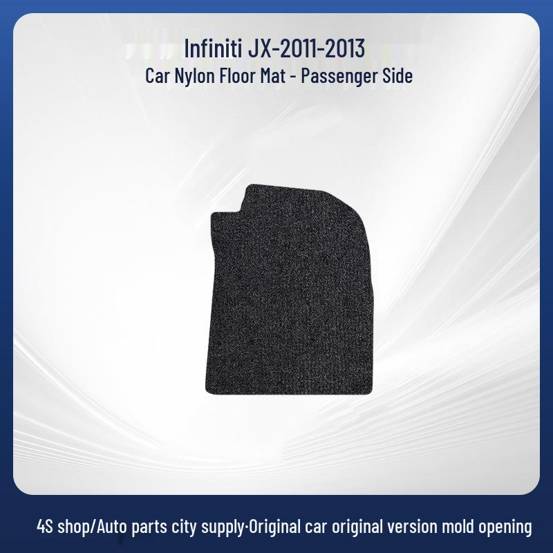 Велюровые напольные коврики из нейлона, легко чистящиеся, для Infiniti JX (2011-2013)