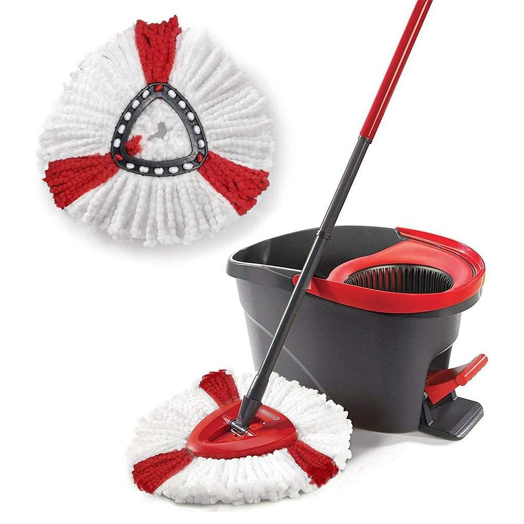 Сменная полиэстеровая многоразовая салфетка для мытья полов