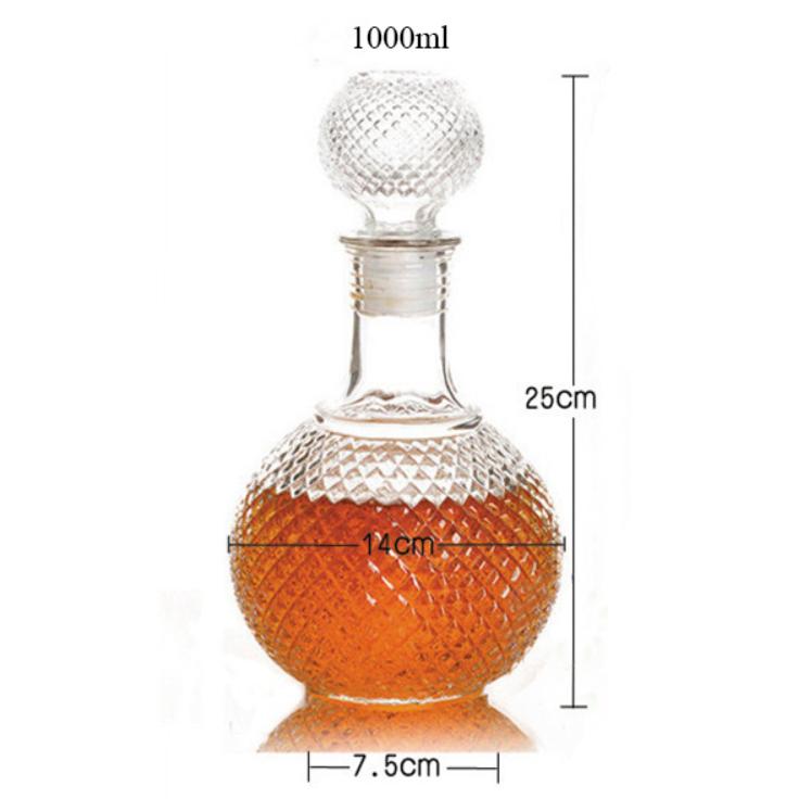 Домашний бар, круглый шар в форме хрусталя, виски, вино, пиво, стеклянная бутылка для питья, графин для виски, ликер, графин, кувшин для воды, инструменты для бара
