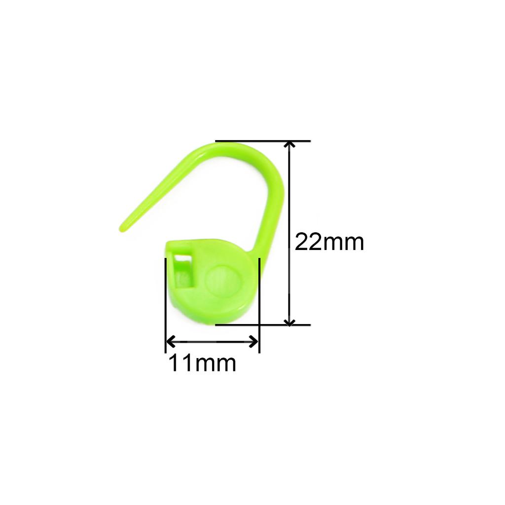 50pcs Mix Color Plastic Knitting Tools Locking Stitch Markers Crochet Latch Knitting Tools Needle Clip Hook