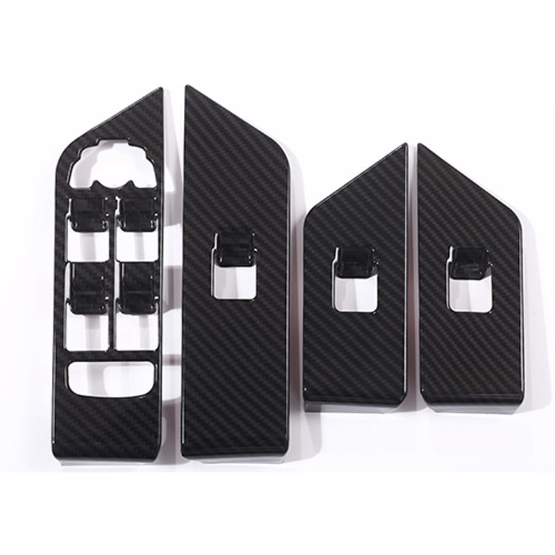 For Land Rover Range Rover Evoque 2012-2018 Car Door Window Button Panel Cover Trim ABS Glass Lift Decoration Accessories