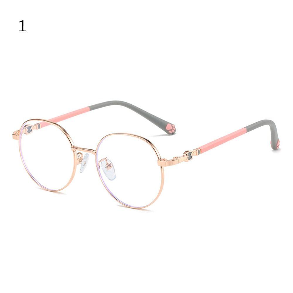 Computer Online Classes Comfortable Eyeglasses Ultra Light Frame Kids Glasses Anti-blue Light