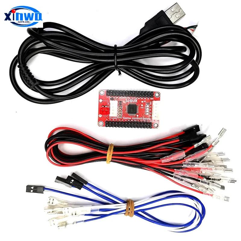 Encoder USB Board for PC for PS3 Android SOCD Zero Delay Hitbox Controller XBOX360 Joystick Cable DIY SANW Arcade Game Machine