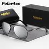 PolarAce Унисекс Солнцезащитные очки в поляризованной оправе из сплава, солнцезащитные очки для вождения, солнцезащитный козырек, UV400