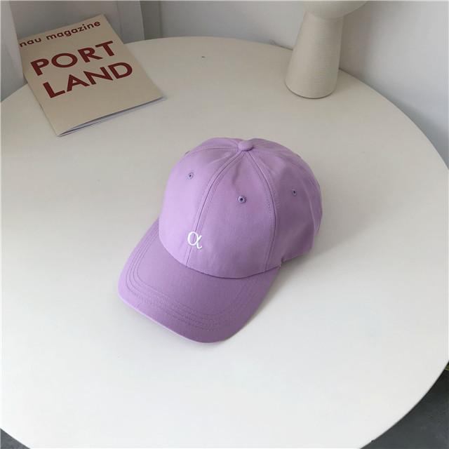 Регулируемая розовая модная бейсболка с козырьком и дышащим материалом хлопок