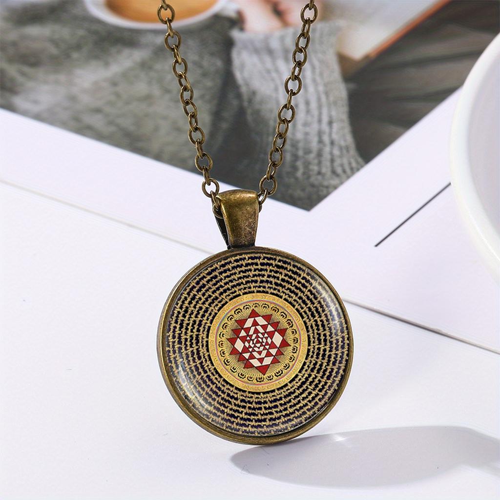 Священная шри-янтра-мандала, подвеска, буддийские украшения