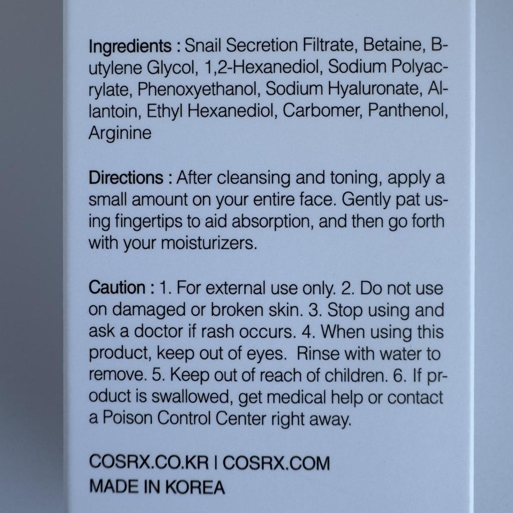 COSRX Advanced Snail 96 Mucin Power Essence 100 мл+Advanced Snail 92 All in one Cream 100 г