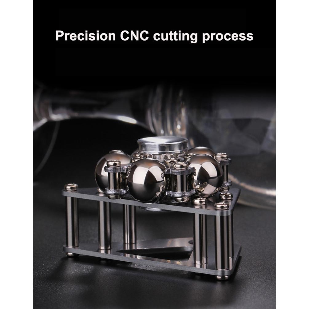 Металлические спиннеры-клубок, игрушка для взрослых, облегчение тревоги, СДВГ, аутизм, детский подарок для мальчиков, летающие крутые мини-подшипники, роликовая шестерня из нержавеющей стали, вращение