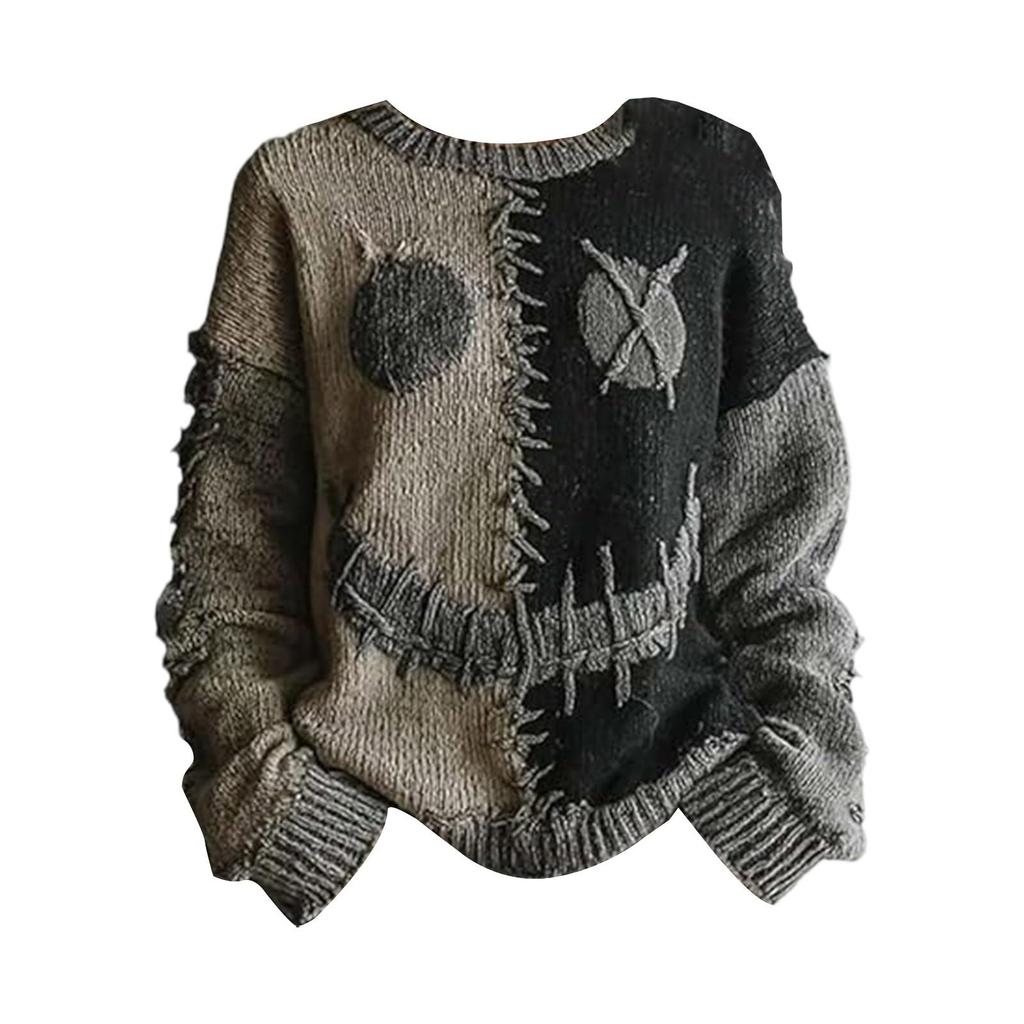 Sweatshirts For Men Knit Sweater Cute Shirt Fall Pullover Sweatshirt