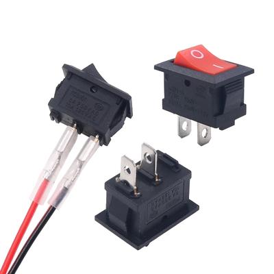 10 шт. 2PIN ВКЛ/ВЫКЛ кулисный переключатель для лодки 3A/250 В для лодки и автомобиля, кулисный переключатель для воды, приборная панель, диспенсер для грузовика