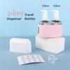 2 In 1 100ml Travel Bottle Set Combination Shampoo Shower Gel Hand Wash Lotion Split Empty Bottle Travel Kit Accessories
