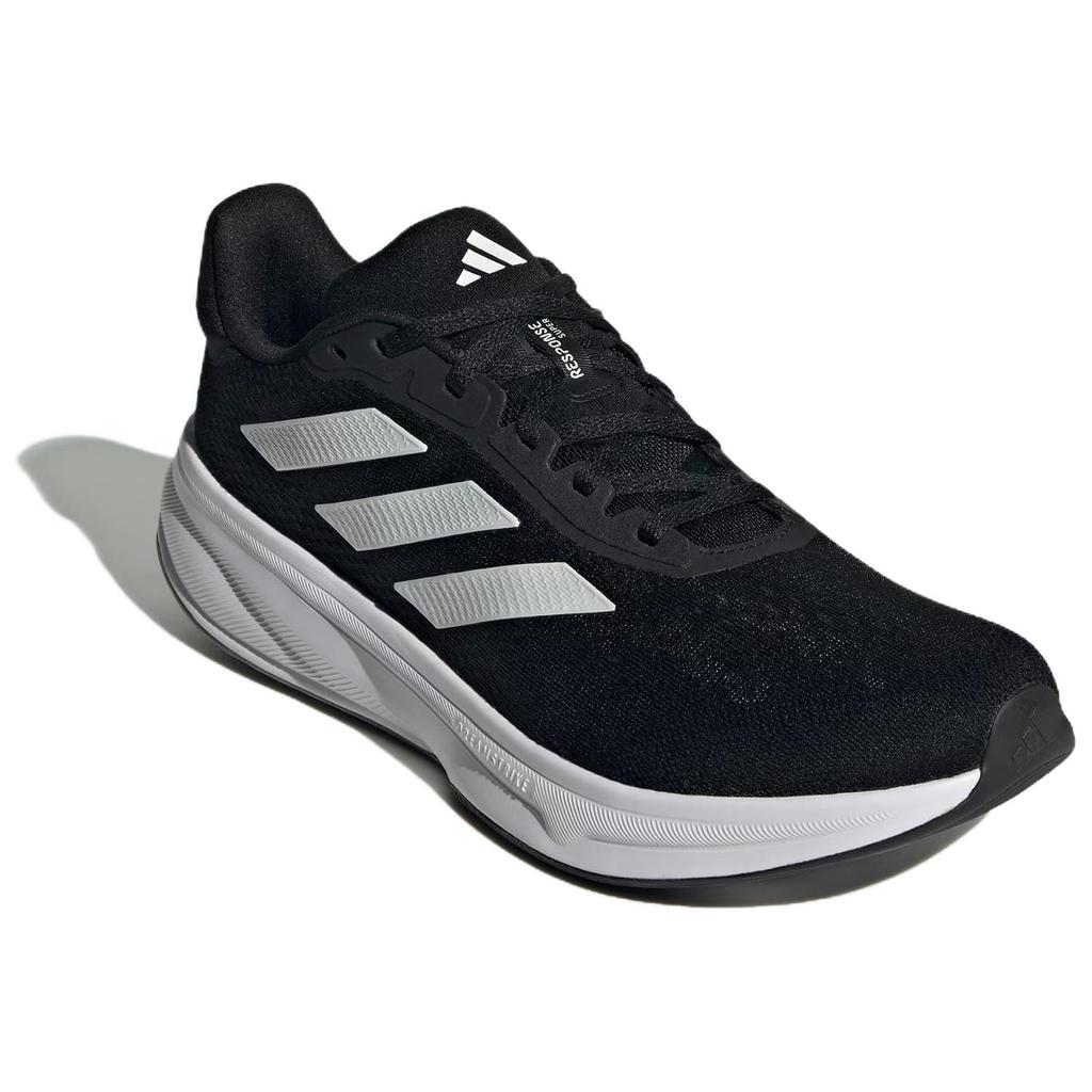 adidas Response Супер удобные универсальные нескользящие прочные низкие повседневные кроссовки для бега мужские кроссовки черные JI4308