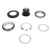 Bike Headset Aluminum Alloy Bike Bearing Headset Star Nut Spacers Kit for 41mm 28.6mm Straight Tube