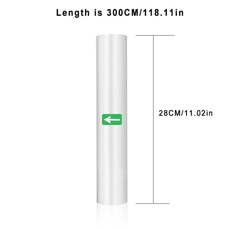 1 рулонные сверхмощные пакеты для вакуумного упаковщика для консервации пищевых продуктов, пакеты для вакуумной упаковки в рулонах для продуктов питания