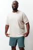 Men's Style Plus Size Plus Size White Oversize Comfortable Basic 100% Cotton T-Shirt