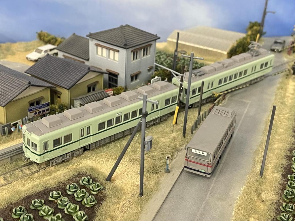 Tomytec Railway Collection Tetsuro Choshi Electric Railway 22000 Series 22007 Formation 2-Car Set