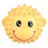 Поверхность с щетинками Латексная игрушка для собак Жесткая текстура Круглая форма Жевательный мяч Эластичный корпус Яркий цвет Игрушка для прорезывания зубов Чистка зубов