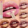 6 Цветов Блестящая Перламутровая Помада-Карандаш Яркая и Сияющая Тонкий Мерцающий Карандаш для Губ Текучий Увлажняющий Стикер для Макияжа