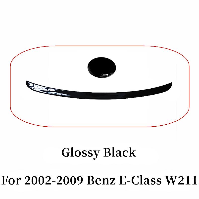 Для 2002-2009 Mercedes Benz E-Class W211 E180 200 260 300 320 240 230 280 35 Задний багажник Спойлер Крылья Тюнинг Аксессуары