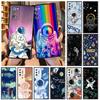 Мягкий чехол для Samsung Galaxy Note 20 Ultra 10 Plus Lite A50 A70 A20 A40 A20e 9 8 A60 A10e Funda Чехол для телефона Космос Крутой Астронавт