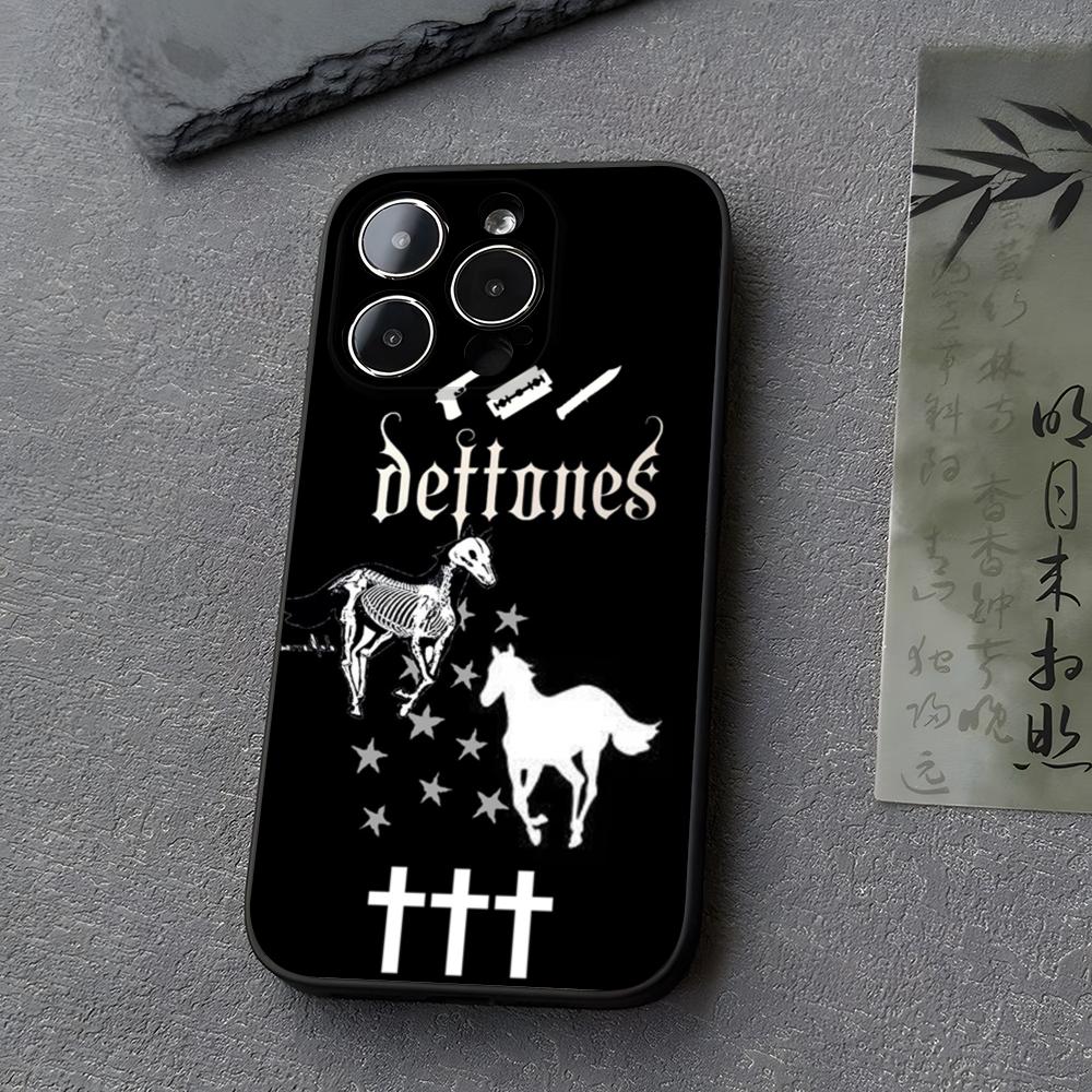 Модный Чехол Deftones Для Телефона Funda Для Iphone 13 17 16 11 15ProMax 14 12 Pro Xs Max Mini Xr X 7 8 6 6s Plus Чехлы